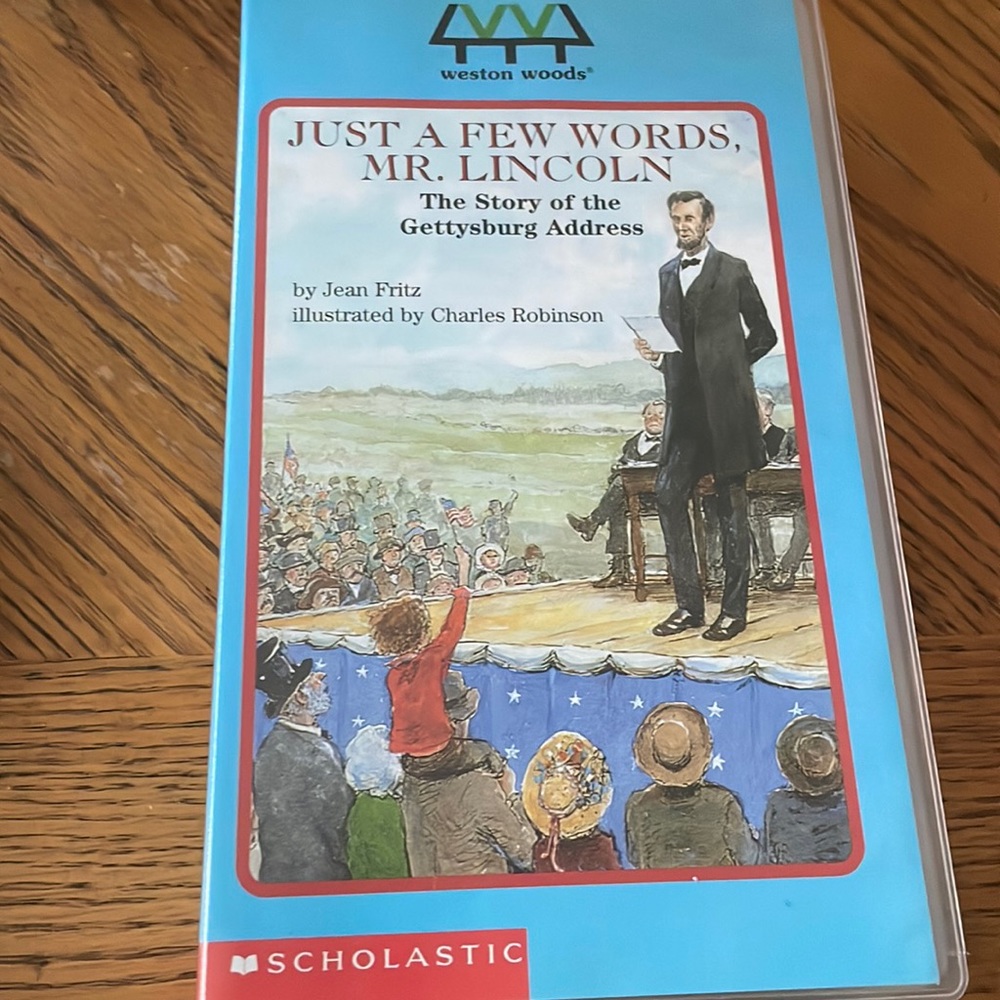 Just a Few Words Mr. Lincoln VHS